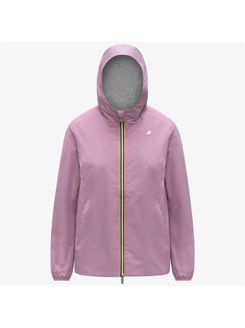 Giacca donna in tessuto nylon colore violet glicine K-WAY | MARGUERITE K8138PWH41